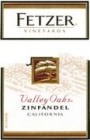 Fetzer Valley Oaks Zinfandel 1998 Front Label