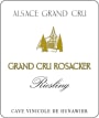 Cave Hunawihr Alsace Rosacker Grand Cru Riesling 2012 Front Label