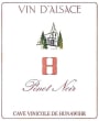 Cave Hunawihr 8 Pinot Noir 2013 Front Label