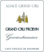 Cave Hunawihr Alsace Froehn Grand Cru Gewurztraminer 2015 Front Label