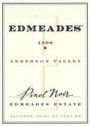 Edmeades Anderson Valley Pinot Noir 1998 Front Label