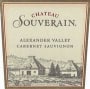 Chateau Souverain Alexander Valley Cabernet Sauvignon 1998 Front Label