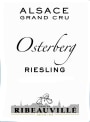 Cave de Ribeauville Osterberg Alsace Grand Cru Riesling 2009 Front Label