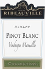 Cave de Ribeauville Collection Pinot Blanc 2010 Front Label