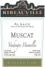 Cave de Ribeauville Collection Muscat 2015 Front Label
