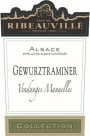 Cave de Ribeauville Collection Gewurztraminer 2015 Front Label