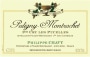 Domaine Phillipe Chavy Puligny-Montrachet Les Pucelles Premier Cru 2014 Front Label