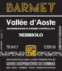 Donnas Valle d'Aosta Barmet Nebbiolo 2013 Front Label