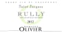 Domaine Olivier Rully Saint Jacques 2012 Front Label