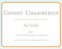 Domaine Marchand-Grillot Gevrey-Chambertin Au Velle 2013 Front Label
