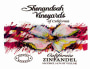 Sobon Estate Shenandoah Vineyards Special Reserve Zinfandel 2012 Front Label