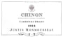 Caves Monmousseau Chinon 2014 Front Label