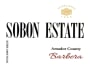 Sobon Estate Barbera 2014 Front Label