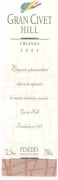 Cavs Hill Gran Civet Crianza 2001 Front Label