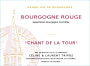 Celine et Laurent Tripoz Bourgogne Chant de la Tour Rouge 2014 Front Label