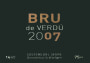 Celler Carcavins Bru de Verdu 2007 Front Label