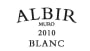 Celler La Muntanya S.L Albir Blanco 2010 Front Label