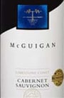 McGuigan Brothers Bin 4000 Cabernet Sauvignon 1999 Front Label