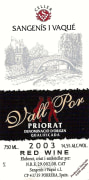 Celler Sangenis Vall Por 2003 Front Label