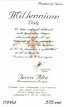 Celler Xavier Clua Terra Alta Clua Millennium Dolc 2014 Front Label
