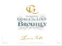 Domaine Louis Tete Brouilly 2013 Front Label
