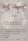 Cellers Sabate Franquet Priorat 2010 Front Label
