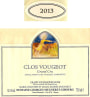 Domaine Mugneret-Gibourg Clos de Vougeot Grand Cru 2013 Front Label
