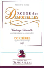 Cellier de Moiselles Corbieres Rouge des Demoiselles 2012 Front Label