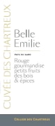 Cellier des Chartreux Cuvee des Chartreux Belle Emilie Rouge 2013 Front Label
