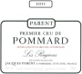 Domaine Parent-Bourgogne Pommard Les Rugiens Premier Cru 2011 Front Label