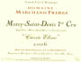 Domaine Marchand Freres Morey-Saint-Denis Cuvee Eline Premier Cru 2006 Front Label