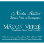 Nicolas Maillet Macon Verze 2012 Front Label