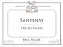 Domaine Paul Pillot Santenay Vieilles Vignes 2012 Front Label