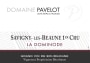 Domaine Pavelot Savigny-les-Beaune La Dominode Premier Cru 2013 Front Label