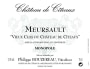 Philippe Bouzereau - Chateau de Citeaux Meursault  Vieux Clos Du Chateau de Citeaux Monopole 2011 Front Label