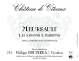 Philippe Bouzereau - Chateau de Citeaux Meursault Les Grands Charrons 2013 Front Label