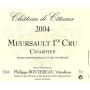 Philippe Bouzereau - Chateau de Citeaux Meursault Premier Cru Charmes 2004 Front Label