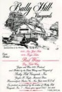 Bully Hill Estate Red Front Label
