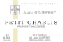 Domaine Geoffroy Petit Chablis 2014 Front Label