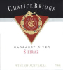 Chalice Bridge Estate Shiraz 2011 Front Label