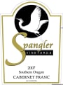 Spangler Vineyards Cabernet Franc 2007 Front Label