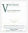 Maison Rijckaert Maconnais Vire-Clesse Les Vercherres Vieilles Vignes 2007 Front Label