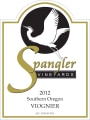 Spangler Vineyards Viognier 2012 Front Label