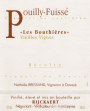 Maison Rijckaert Pouilly-Fuisse Les Bouthieres Vieilles Vignes 2004 Front Label