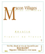 Maison Rijckaert Macon Villages 2013 Front Label