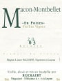 Maison Rijckaert Macon-Montbellet En Pottes Vieilles Vignes 2003 Front Label