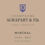 Champagne Agrapart & Fils Champagne Mineral Extra Brut Grand Cru Blanc de Blancs 2004 Front Label