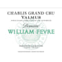 William Fevre Chablis Valmur Grand Cru 2015 Front Label