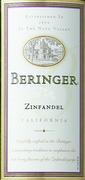Beringer Zinfandel 1998 Front Label