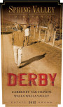 Spring Valley Derby Cabernet Sauvignon 2012 Front Label